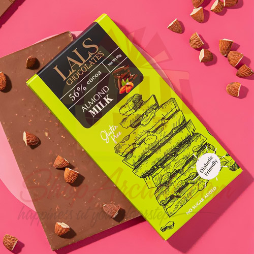 Almond Milk Chocolate 2 Bars Lals