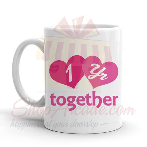 1st Year Together Anni Mug