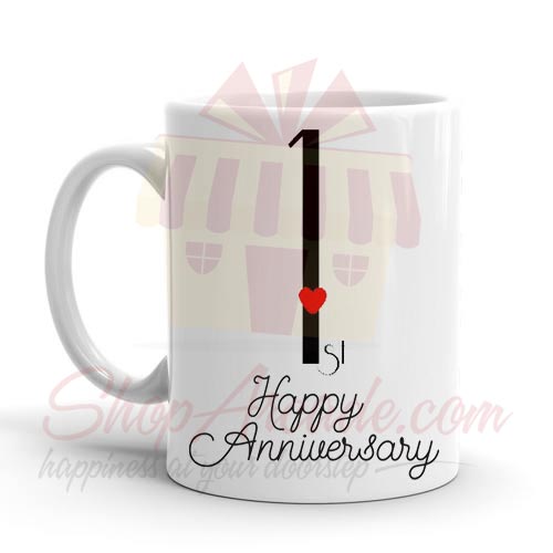 1st Anniversary Mug