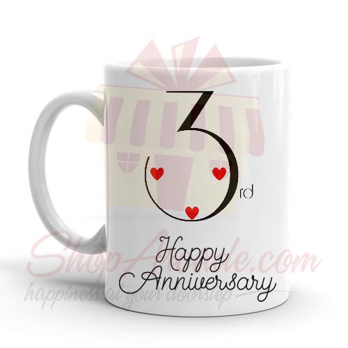 3rd Anniversary Mug