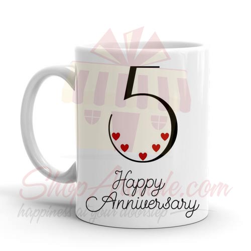 5th Anniversary Mug