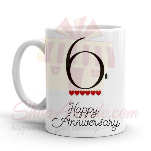 6th Anniversary Mug