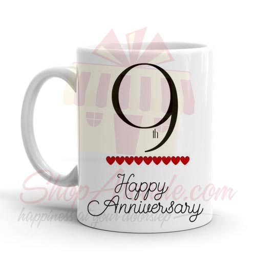 9th Anniversary Mug