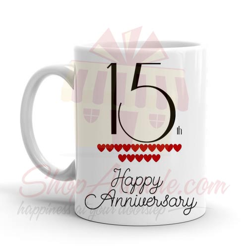 15th Anniversary Mug
