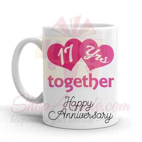 17th Anniversary Mug