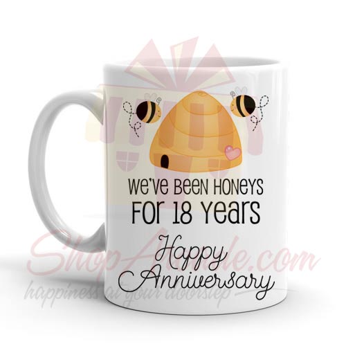 18th Anniversary Mug