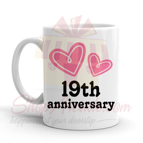 19th Anniversary Mug