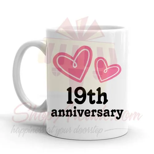 19th Anniversary Mug