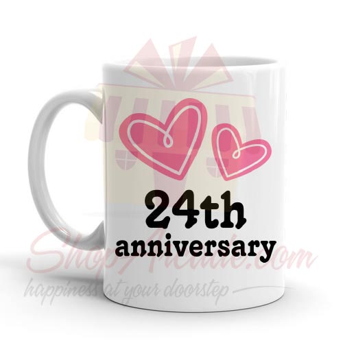 24th Anniversary Mug