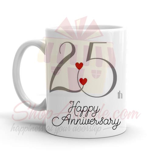 25th Anniversary Mug