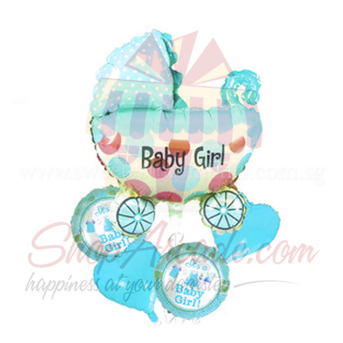 Baby Boy Stroller Balloon