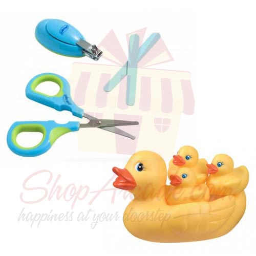 Nail Care With Duck Toy