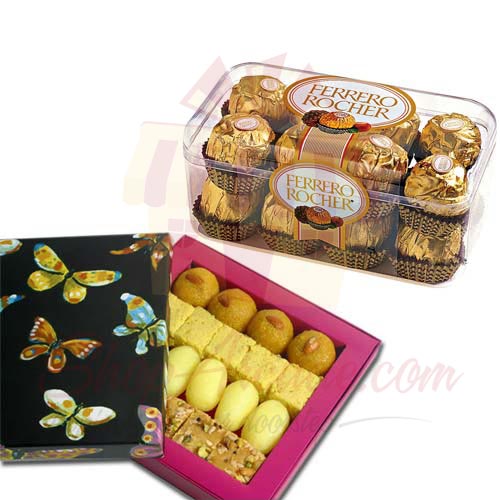 Ferrero Rocher With Mithai