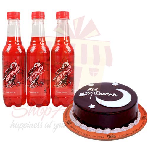 Sting With Eid Cake