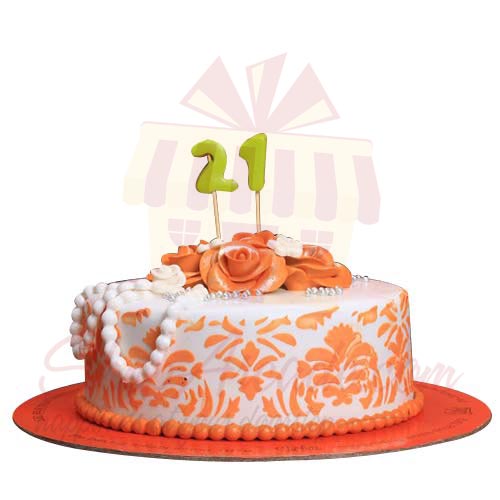 21st Birthday Cake 4lbs-Sachas