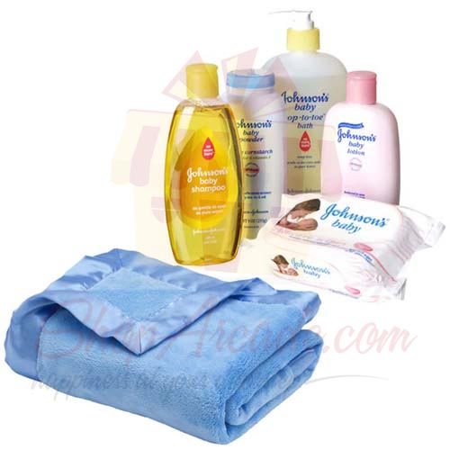 Blanket With Bath Kit