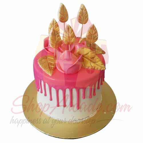 Pink Beauty Cake 5lbs-Blue Ribbon