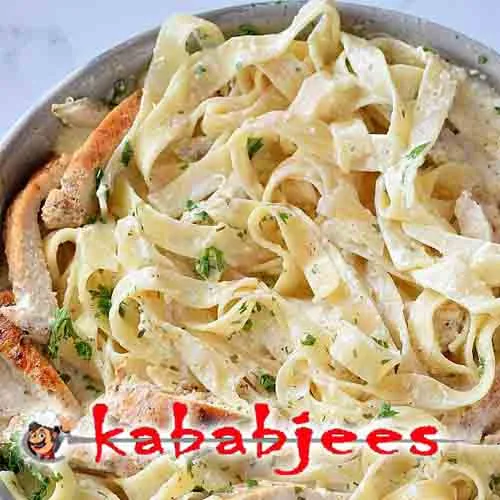 Chicken Alfredo Kababjees