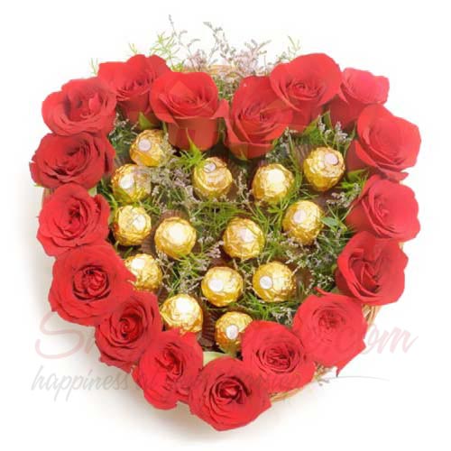 Rose Ferrero Heart