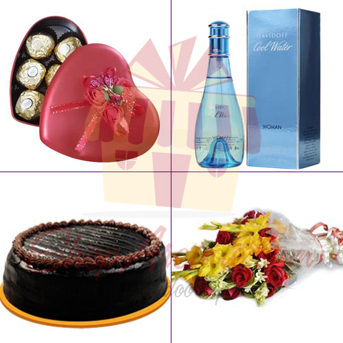 Perfume Flower Cake Chocolates