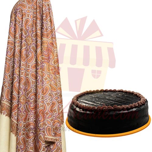 Shawl With Cake