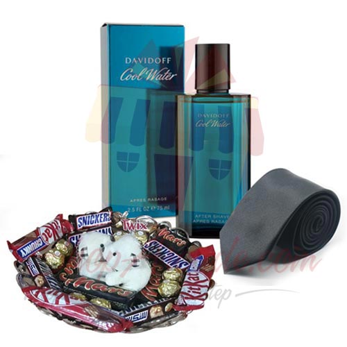 Teddy Choco Tray Combo For Him