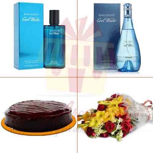 Perfumes Cake And Chocolate - For Couple