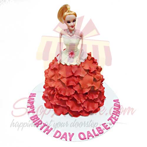 Doll Cake - Black And Brown