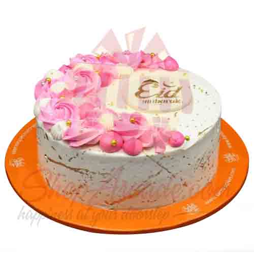 Pink Rosette Eid Cake 2lbs - Sachas