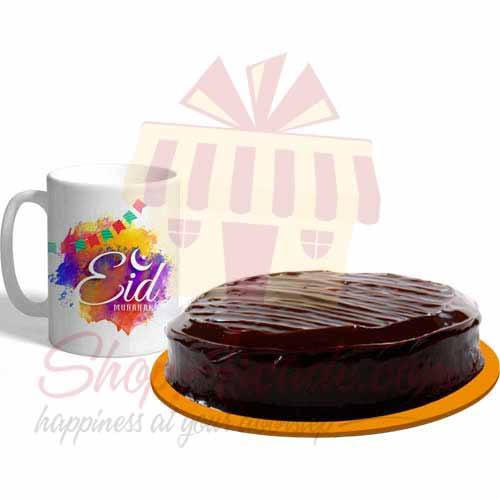 Eid Mug With Cake