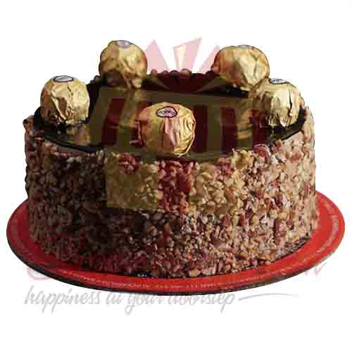 Ferrero Rocher Cake 2Lbs - Cake Lounge