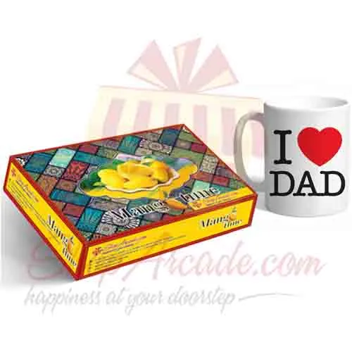Mangoes With Mug For Abbu