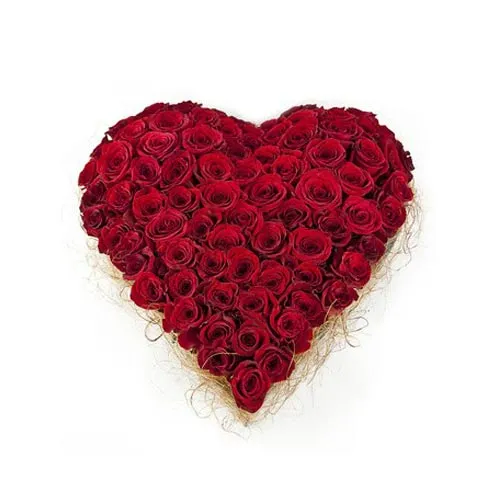 Rose Heart Basket