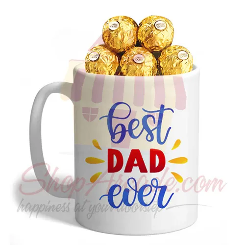 Ferrero In A Best Dad Ever Mug