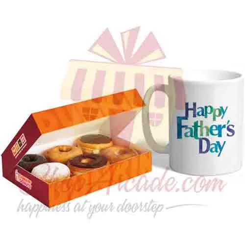 Donuts And Mug For Dad