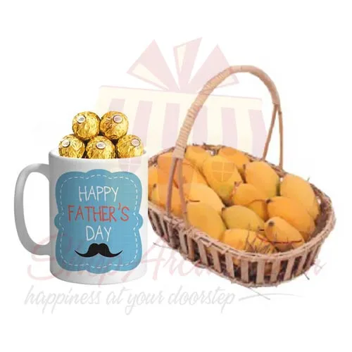 Mangoes With Choco Mug
