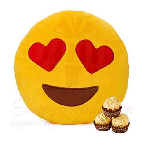 Heart Eyes Emoji With Free Ferrero