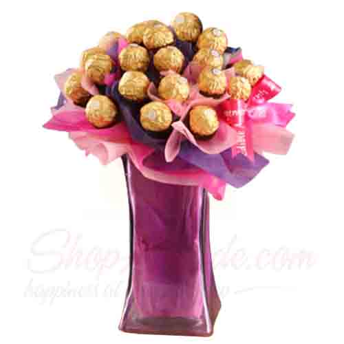 Ferrero In A Vase