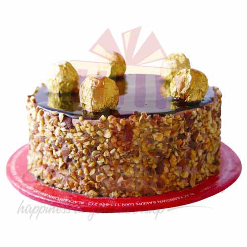 Ferro Rocher Cake - Black And Brown