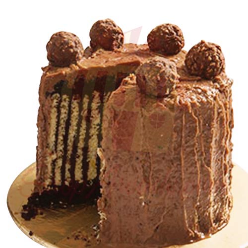 Ferrero Rocher Cake 2.5 lbs By Sky Bakers