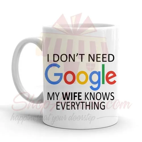 Google Wife Mug
