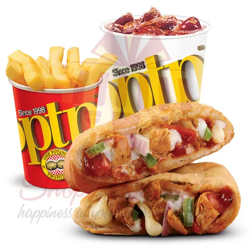 Fried Pizza Pie Combo-OPTP