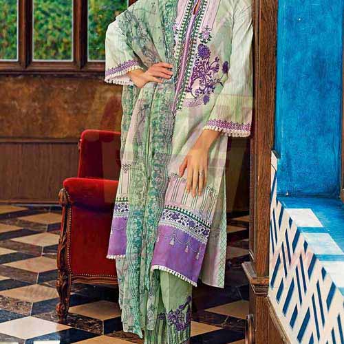 3 PC BCT01 By Gul Ahmed-Unstitched