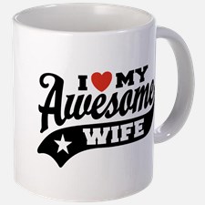 I Love My Wife Mug