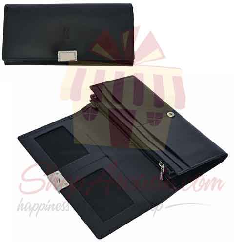 Glazed Leather Wallet