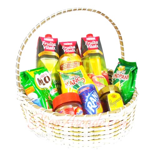 Juices In A Basket