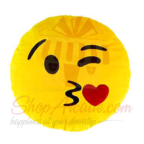 Kiss Emoji Cushion