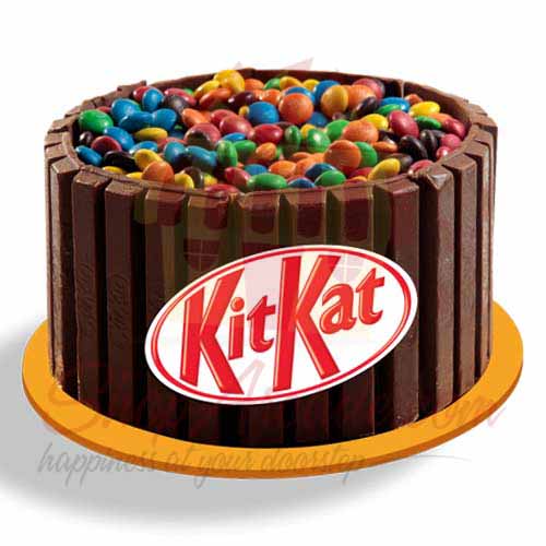 Kitkat With MnM Cake 2lbs 