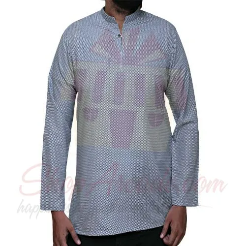 Short Kurta Grey
