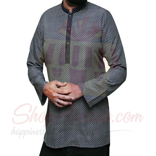 Short Kurta Black